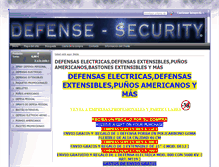 Tablet Screenshot of defense-security.eu